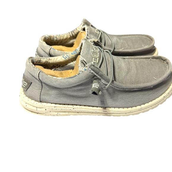 Hey Dude Wally Stretch Iron Grey Slip-on Men’s Shoes Size 8. Comes with box - Picture 1 of 7